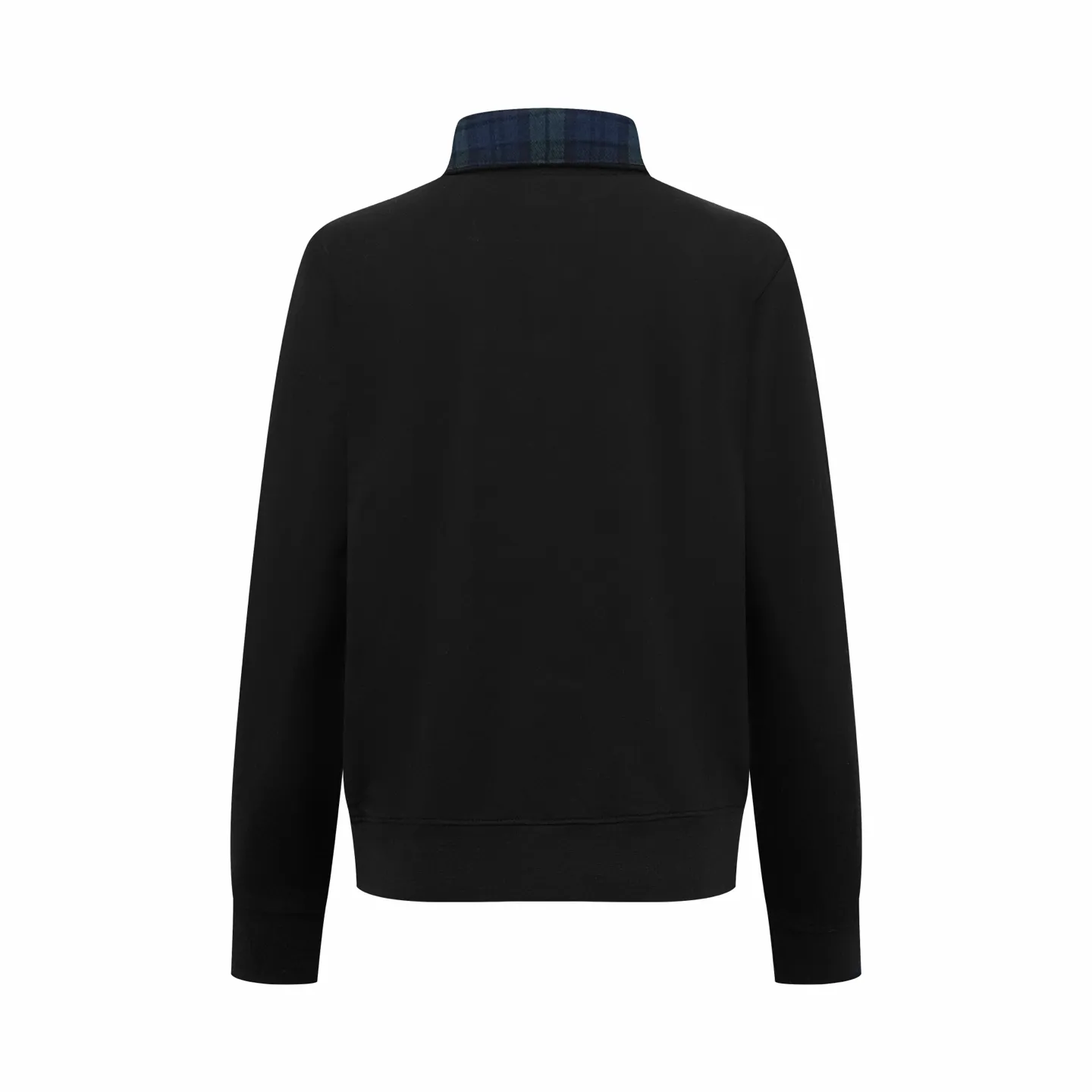 P350 Ralph Lauren gold embroidered half turtleneck sweatshirt, custom-made elegant fine cotton velvet material, soft and silky, comfortable and skin-friendly, with a pure black tone as the base color, plaid twill trim on the neckline, carrying the elegance and retro of British style, exquisite golden pony logo embellishment, self-focus, full of recognition, simple and smooth lines outline the overall outline, half-zip design is sublimated, casual but not out of style, in the name of design Create a new fashionable realm for sweatshirts. Process 1: Adopt imported machine embroidery technology. Use advanced computer control systems and precision mechanical components to realize pony mark embroidery operations with high precision and smooth and delicate lines. Process 2: The fabrics are washed and have a better hand feel. Not easy to deform, not easy to shrink, not easy to fade, and maintain long-term beauty. Accessories: Customized 1:1 Ralph Lauren zipper. Customized 1:1 Ralph Lauren trademark. Version: Fitted version. Size: S M L XL model number: BB756
